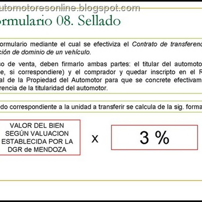 Calculo de importes de sellado y arancel para transferencias